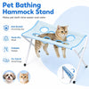Pet Grooming Hammock with Stand – Anti-Bite Restraint for Dogs & Cats
