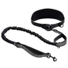 Hands-Free Dog Waist Leash with Lumbar Support and Reflective Bungee