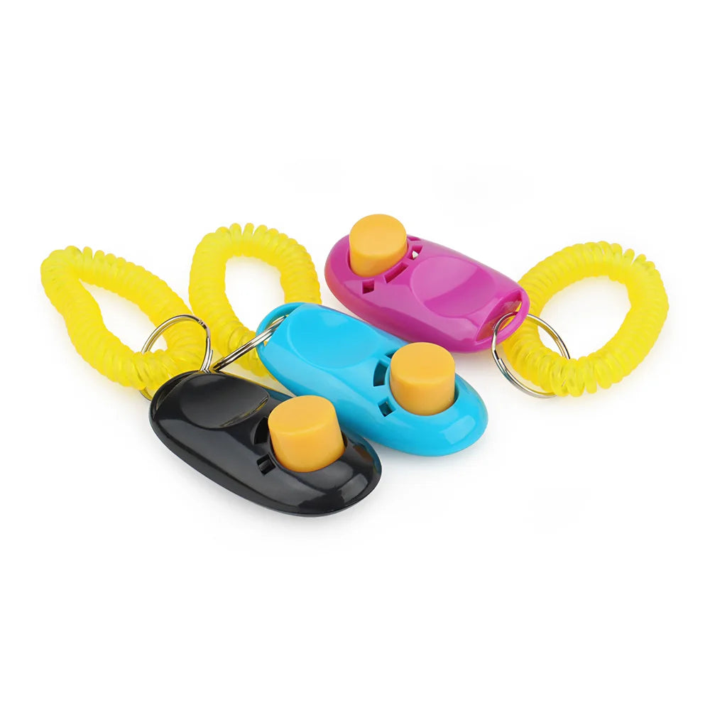 Pet Training Clicker with Keychain