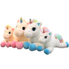 Rainbow Unicorn Plush Toy - Soft Stuffed Animal