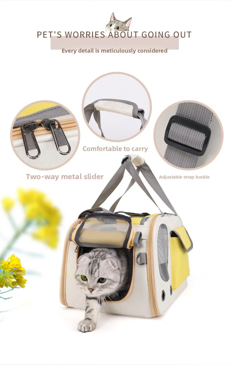 Transporteur léger pour chats et petits chiens