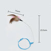 Cat Collar Toy with Feather Bells