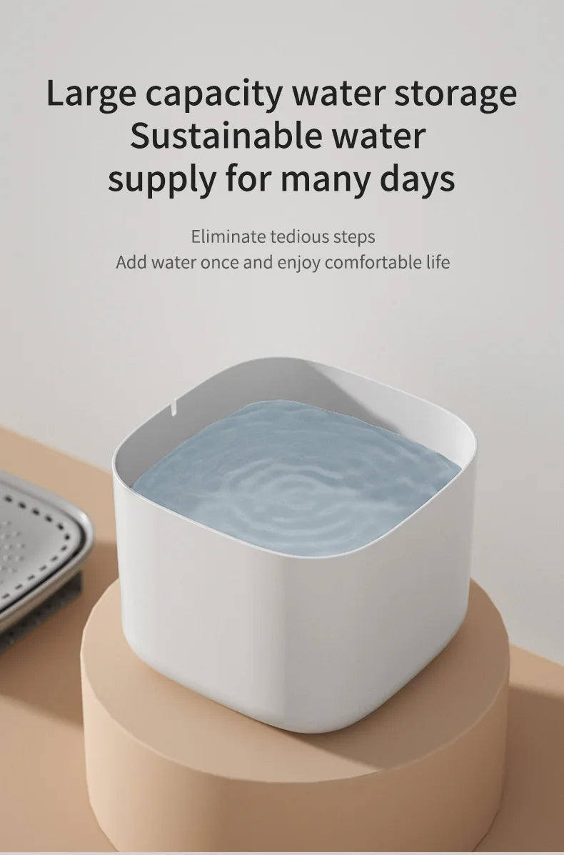 Fuente de Agua Automática para Gatos de 3L