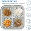 Food-Grade Silicone Pet Lick Mat with Suction Cups