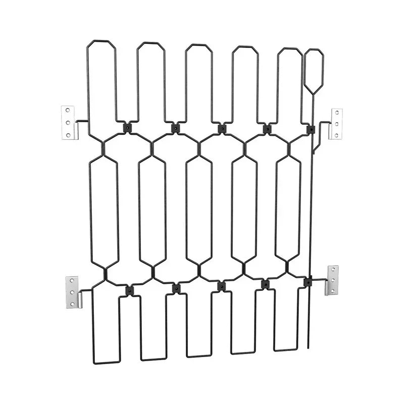 Adjustable Retractable Pet Safety Gate for Doorways and Stairs