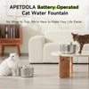 Fuente de Agua Inalámbrica para Gatos con Sensor