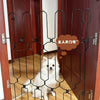 Adjustable Retractable Pet Safety Gate for Doorways and Stairs