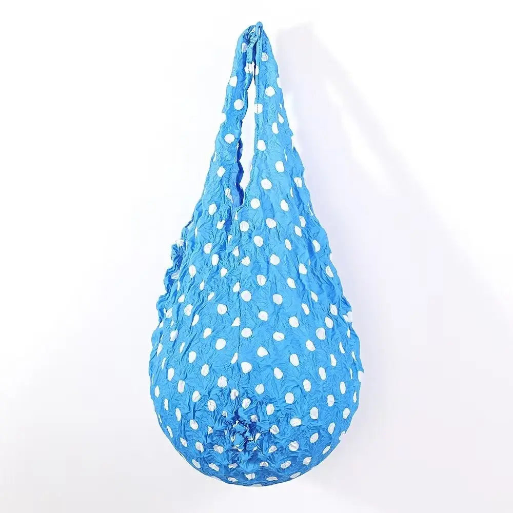 Foldable Reusable Bubble Shopping Bag with Expandable Storage