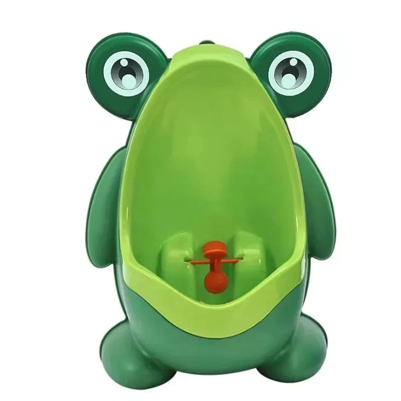 Cute Frog Potty Training Urinal for Boys with Aiming Target