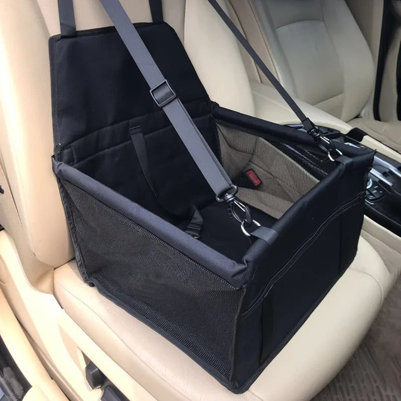 Asiento Compacto para Mascotas en el Coche y Hamaca de Viaje
