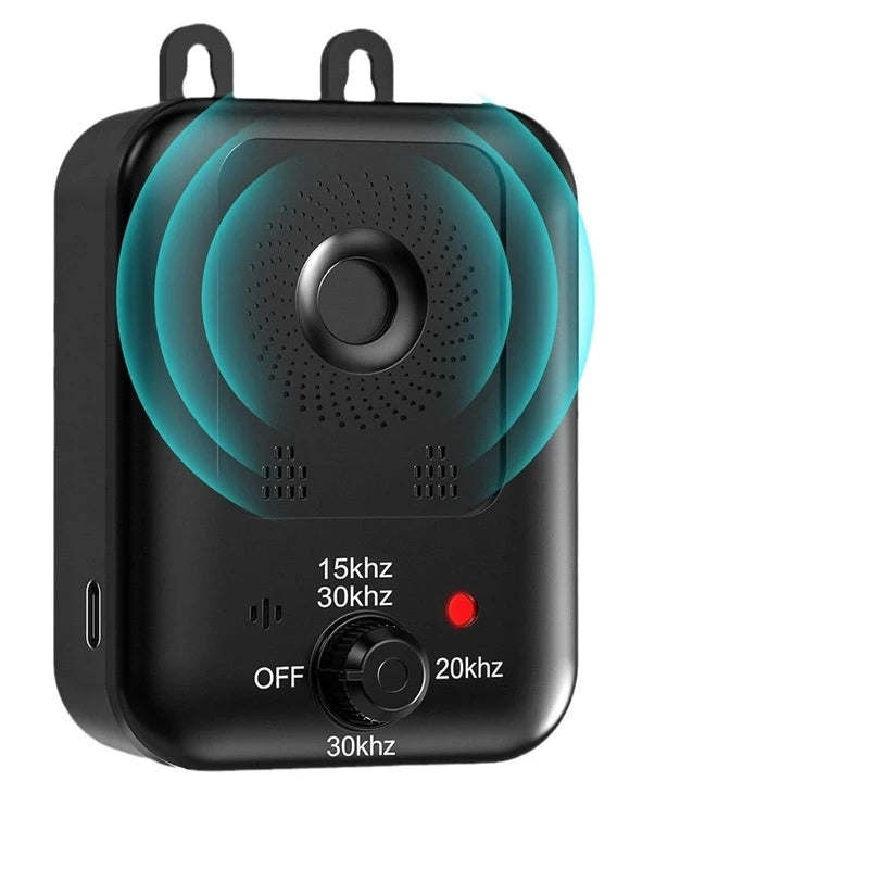 Ultrasonic Bark Deterrent Device with USB Charging