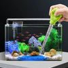 Siphon d'aquarium télescopique
