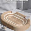 Oval Sisal Cat Scratcher Pad with Comfortable Resting Surface