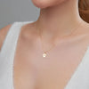 Cat Paw Print Pendant Necklace - Stainless Steel, Hypoallergenic