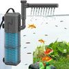 3-in-1 Silent Aquarium Filter with Wave Maker and Oxygenation