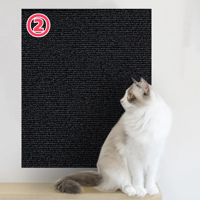 Self-Adhesive Cat Scratch Protection Mat for Furniture