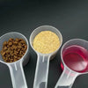 Transparent Pet Measuring Spoon with Scale for Dogs and Cats