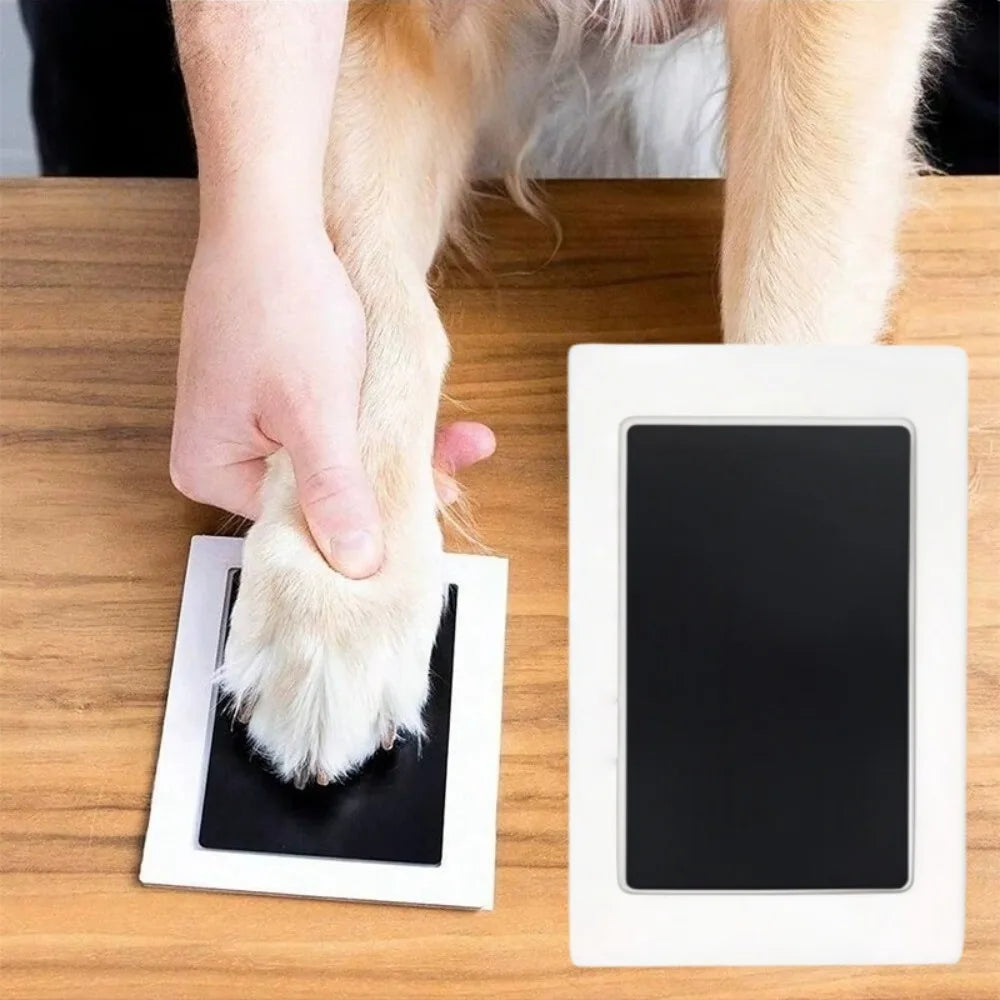 Pet Paw Print Keepsake Kit – Clean, Ink-Free Impression Pad