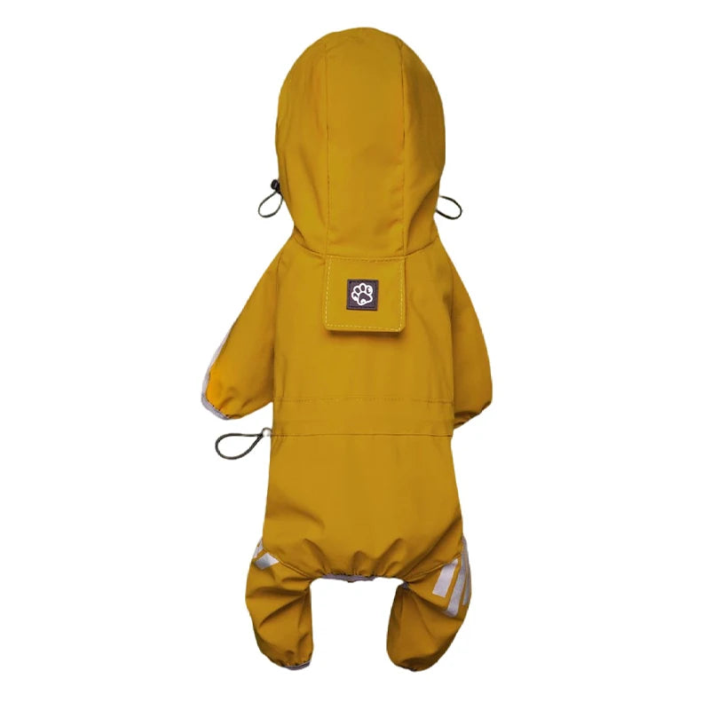 Impermeable con reflejos para perros