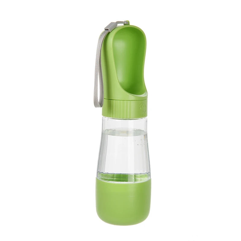 2-in-1 Portable Dog Water Bottle with Food Container