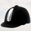Casco de Equitación Negro, Transpirable y Ajustable