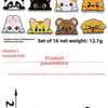 Cat Embroidered Iron-On Patch – Cute Pocket-Sized Appliqué for Clothing & Crafts