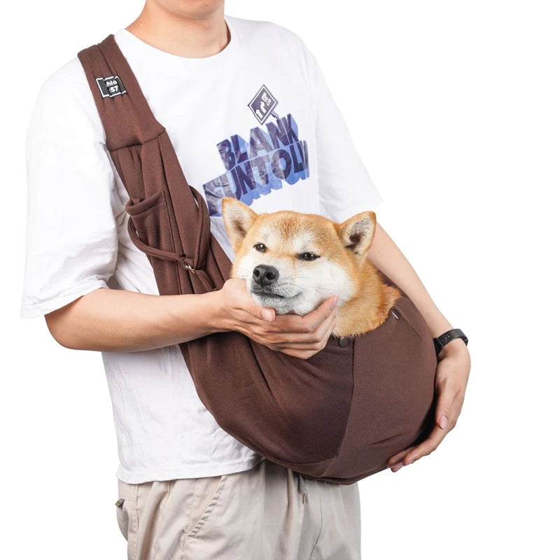 Outdoor Pet Carrier Sling Bag for Small Dogs and Cats