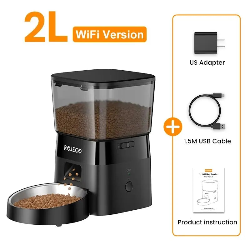 Intelligenter WiFi-Automatik-Futterautomat mit Portionskontrolle