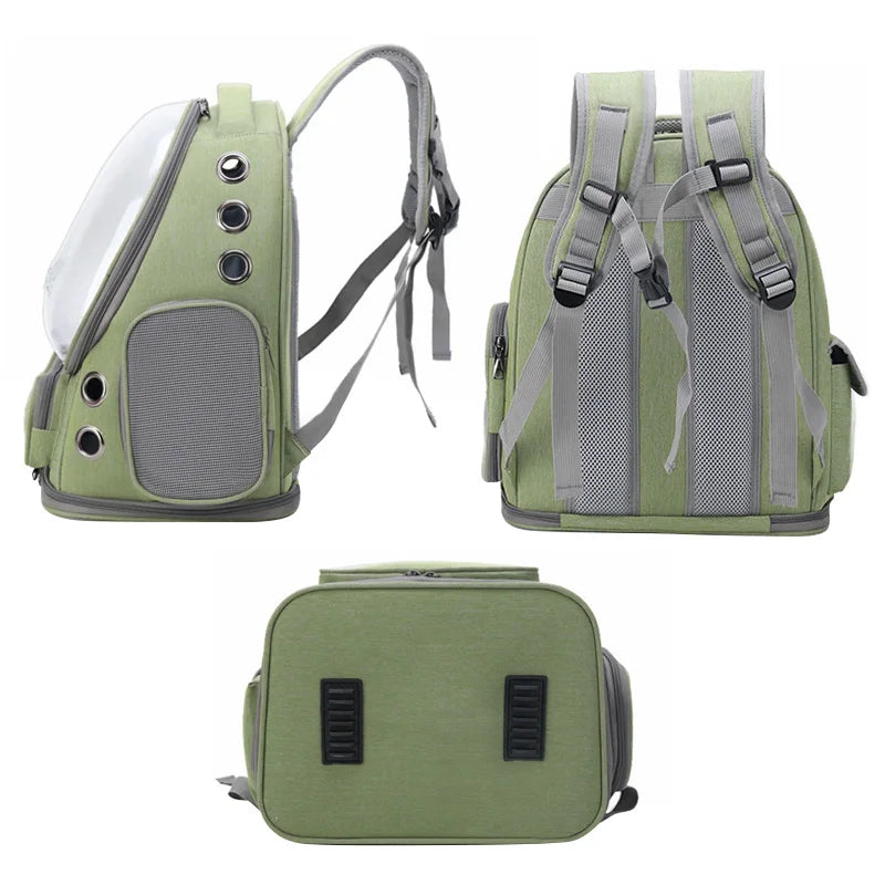 Mochila de Viaje Ventilada para Mascotas