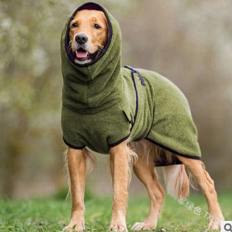 Abrigo de Invierno con Forro Polar para Galgos