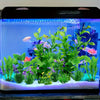 Vibrant Green Artificial Water Grass for Fish Tanks (10-Pack)