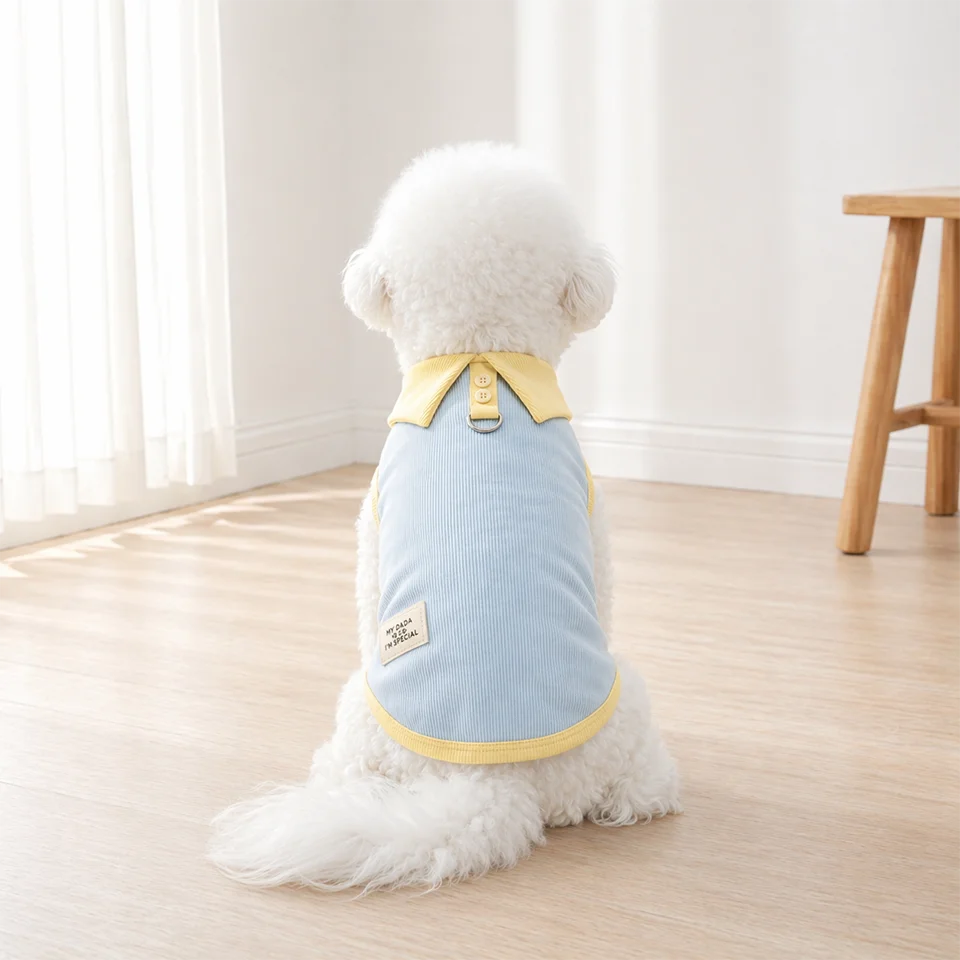 Breathable Cartoon Print Dog Dress