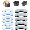 Set schwarze Aktivkohle-Ersatzfilter für Haustier-Wasserbrunnen in verschiedenen Formen und Größen.