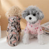 Cartoon Printed Waterproof Dog Raincoat