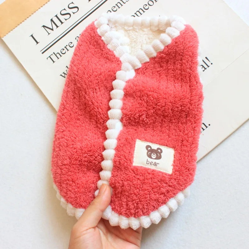 Chaqueta de Fleece Suave para Perros Pequeños