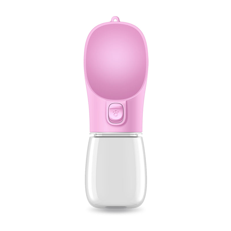 Bouteille d'eau portable pour animaux avec bol intégré
