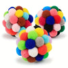 3-teiliges Katzenspielzeug-Ball-Set