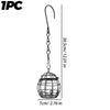 Hanging Metal Bird Feeder with Hook