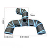 Foldable Cat Play Tunnel with S-Shaped Design
