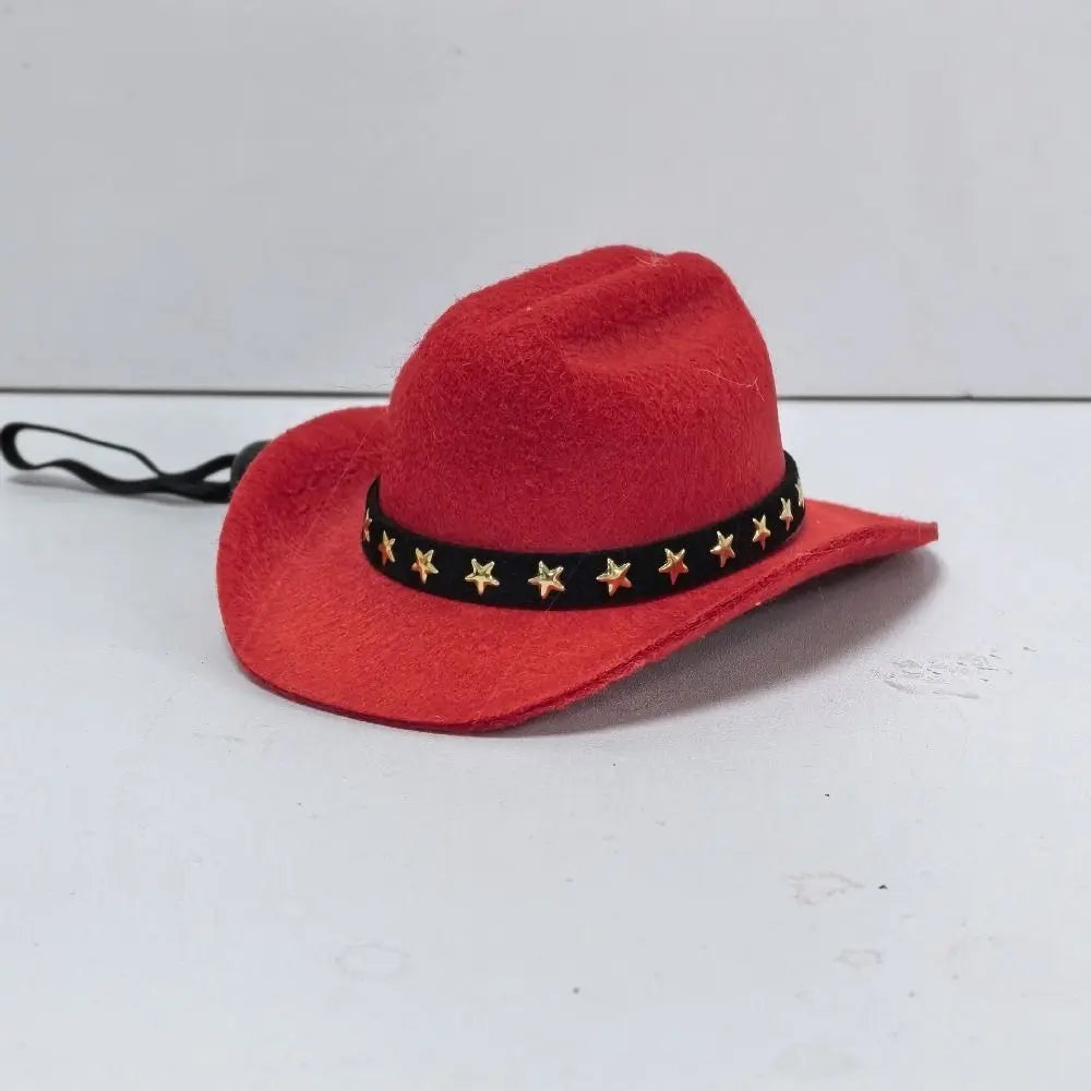 Adjustable Pet Cowboy Hat for Small Dogs and Cats