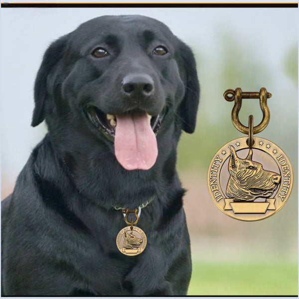 VIP Custom Engraved Pet ID Tag for Dogs and Cats