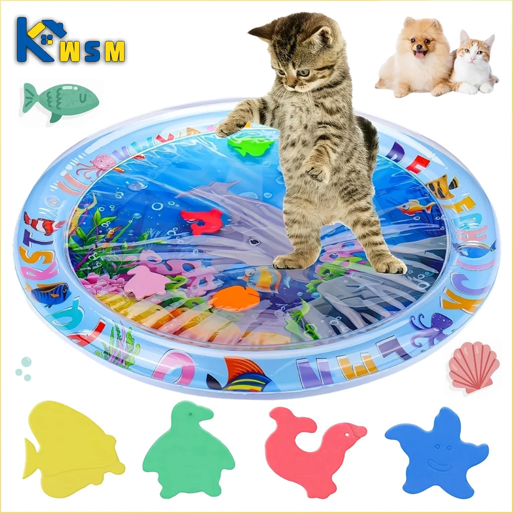 Interactive Water Play Mat for Cats & Small Dogs
