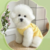 Waffle Knit Pet Vest with Leash Ring – Breathable Dog and Cat Shirt