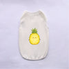 Breathable Fruit Print Pet Vest for Small Dogs and Cats