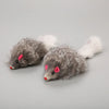 Jouet Souris en Peluche pour Chat avec Longue Queue
