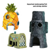 Ananas-Dekoration für das Aquarium