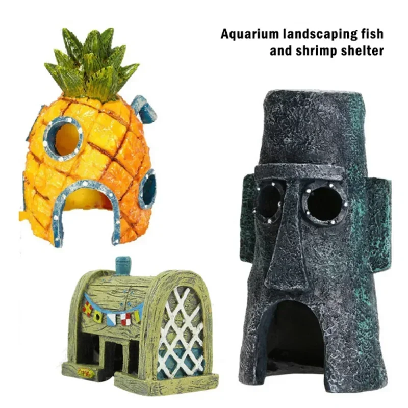 Ananas-Dekoration für das Aquarium
