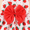Princess-Style Summer Dog Dress with Bow for Small Breeds