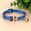 Reflektierendes Nylon-Hundehalsband mit Glocke und Namensschild