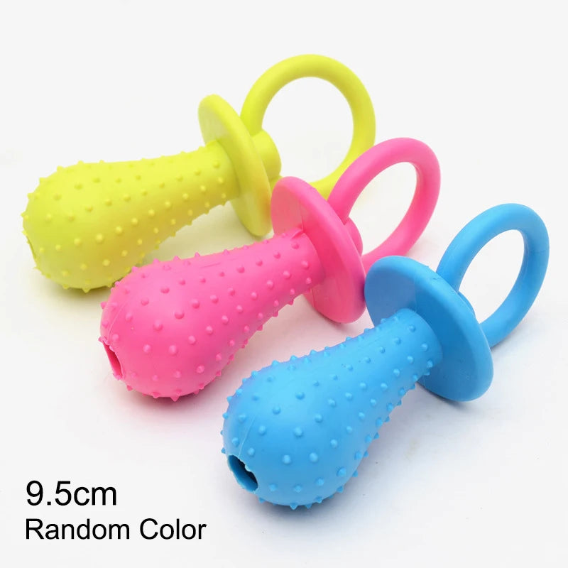 Durable Chew Toy for Small Dogs with Teeth-Cleaning Spikes